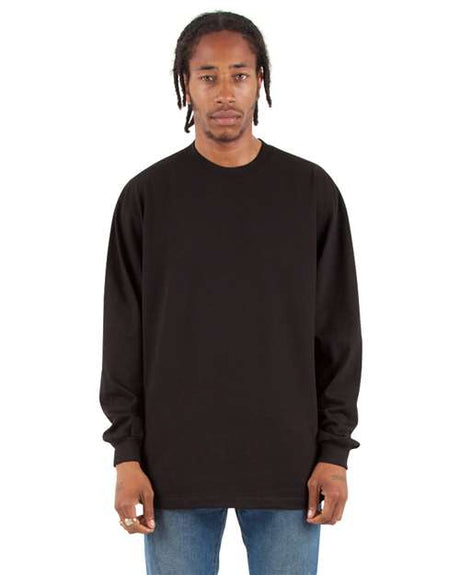 Shaka Wear Unisex Max Heavyweight Long Sleeve T-Shirt - Shaka Wear SHMHLS