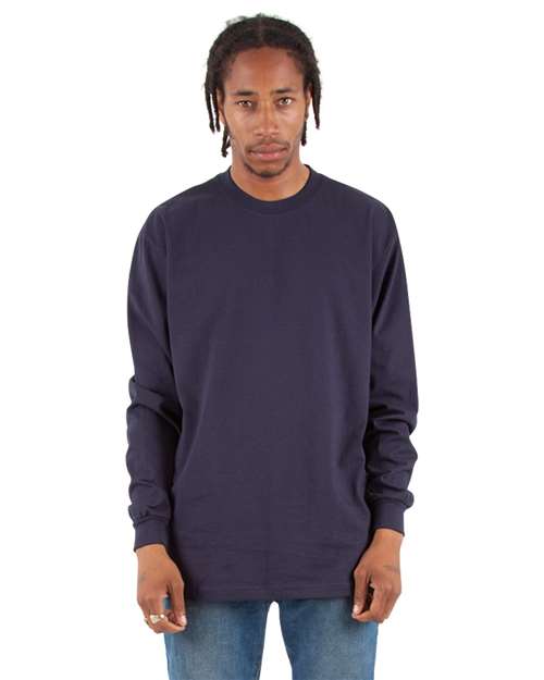 Shaka Wear Men's Max Heavyweight Long Sleeve T-Shirt - Shaka Wear SHMHLS