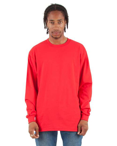 Shaka Wear Unisex Max Heavyweight Long Sleeve T-Shirt - Shaka Wear SHMHLS