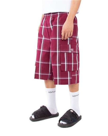 Shaka Wear Unisex Plaid Shorts - Shaka Wear SHSP