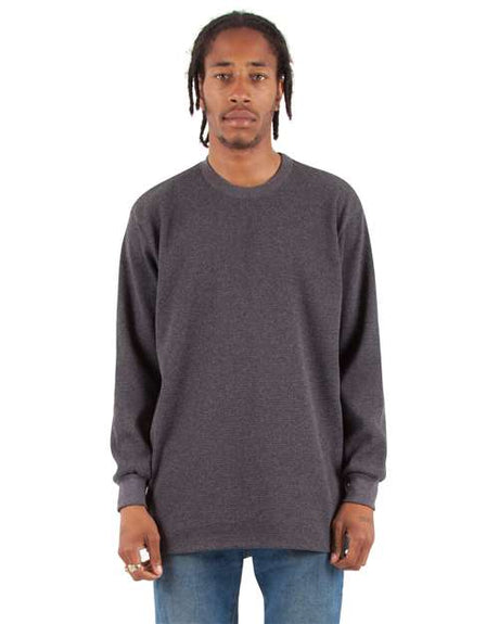 Shaka Wear Unisex Heavyweight Thermal Long Sleeve T-Shirt - Shaka Wear SHTHRM