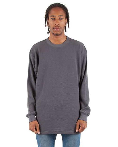 Shaka Wear Unisex Heavyweight Thermal Long Sleeve T-Shirt - Shaka Wear SHTHRM