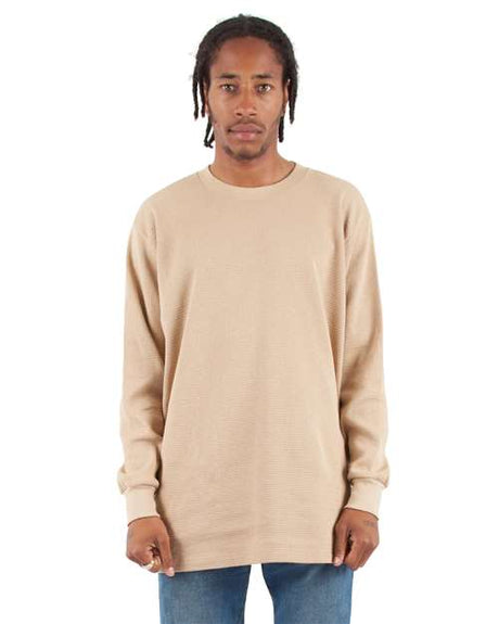 Shaka Wear Unisex Heavyweight Thermal Long Sleeve T-Shirt - Shaka Wear SHTHRM