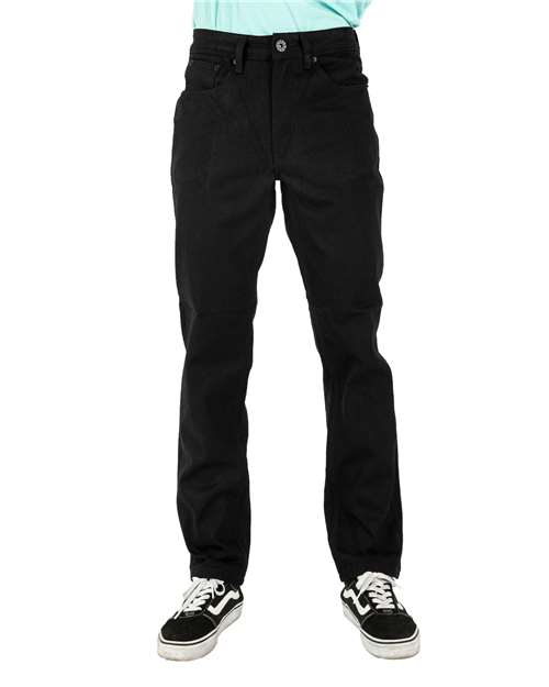 Shaka Wear Unisex Raw Denim Straight-Leg Jean Pants - Shaka Wear SHRDJ