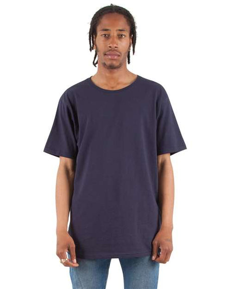 Shaka Wear Unisex Curved Hem Long T-Shirt - Shaka Wear SHCLT
