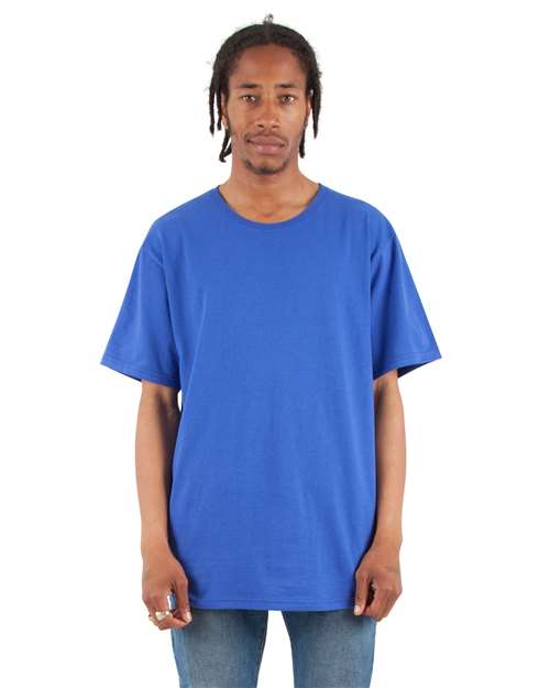 Shaka Wear Unisex Curved Hem Long T-Shirt - Shaka Wear SHCLT