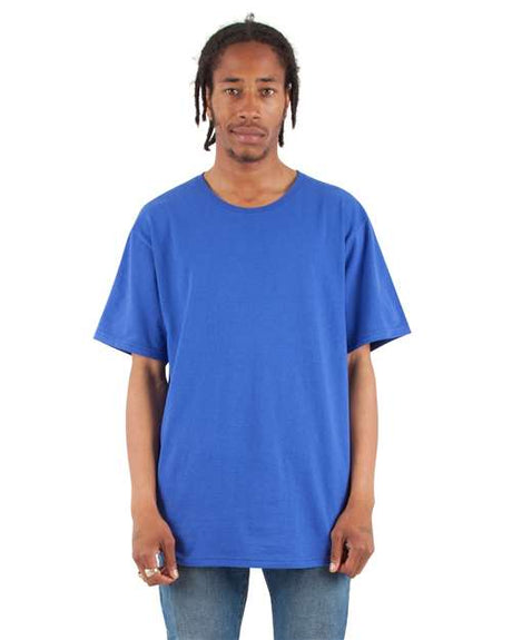 Shaka Wear Unisex Curved Hem Long T-Shirt - Shaka Wear SHCLT