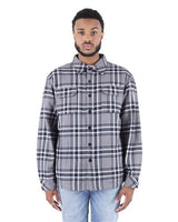 Shaka Wear Unisex Plaid Jacket - Shaka Wear SHPFJ