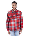 Shaka Wear Unisex Plaid Jacket - Shaka Wear SHPFJ