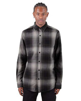 Shaka Wear Unisex Plaid Flannel Overshirt - Shaka Wear SHHFS