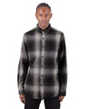 Shaka Wear Unisex Plaid Flannel Overshirt - Shaka Wear SHHFS