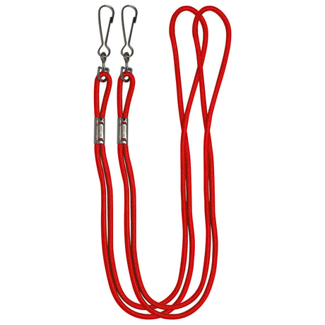 HEAVY-DUTY NYLON LANYARDS ASSORTED/POLY BAG