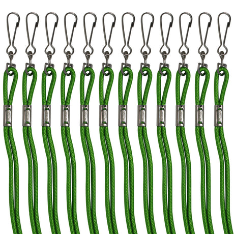HEAVY-DUTY NYLON LANYARDS ASSORTED/POLY BAG