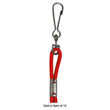 HEAVY-DUTY NYLON LANYARDS ASSORTED/POLY BAG