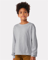 Bella + Canvas 3511Y Youth 6oz Heavyweight Long Sleeve Tee