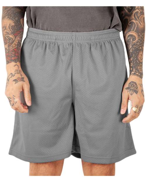 Shaka Wear Men's Mesh PE Gym Shorts - Shaka Wear SHMPS