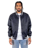 Shaka Wear Unisex Varsity Bomber Jacket - Shaka Wear SHVBJ