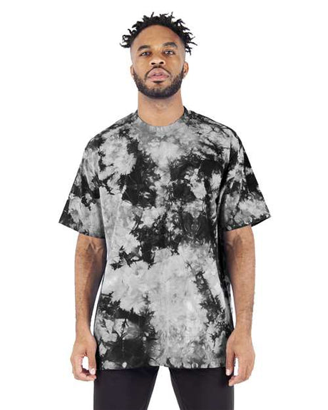 Shaka Wear Unisex Max Heavyweight Tie-Dyed T-Shirt - Shaka Wear SHTDSS