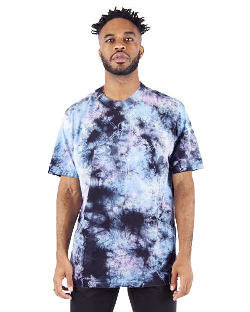 Shaka Wear Unisex Max Heavyweight Tie-Dyed T-Shirt - Shaka Wear SHTDSS