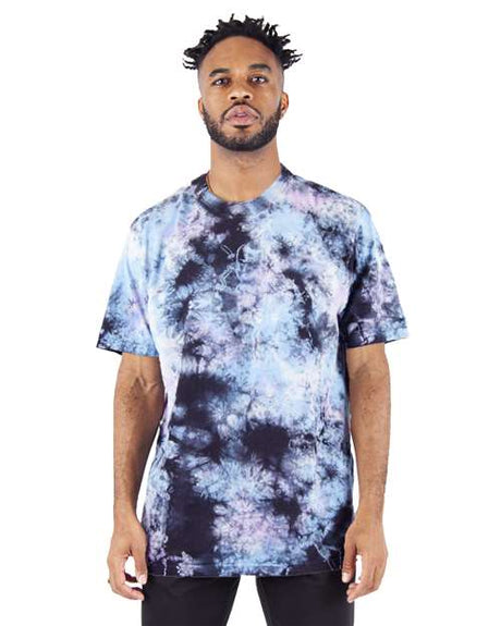 Shaka Wear Unisex Max Heavyweight Tie-Dyed T-Shirt - Shaka Wear SHTDSS
