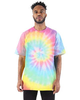 Shaka Wear Unisex Max Heavyweight Tie-Dyed T-Shirt - Shaka Wear SHTDSS