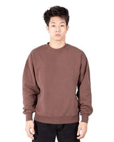 Shaka Wear Unisex Los Angeles Garment-Dyed Crewneck Sweatshirt - Shaka Wear SHGFC