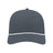 CAP AMERICA Athletic Rope Cap - CAP AMERICA i7256 CAP AMERICA Charcoal/ White Adjustable