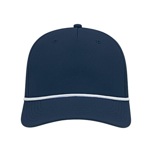 CAP AMERICA Athletic Rope Cap - CAP AMERICA i7256 CAP AMERICA Navy/ White Adjustable