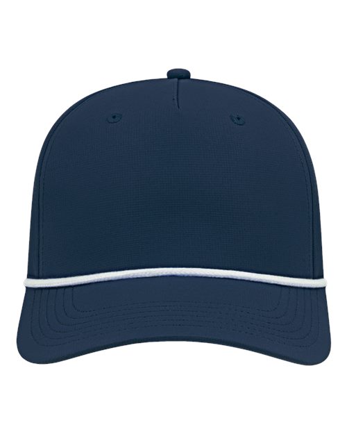 CAP AMERICA Athletic Rope Cap - CAP AMERICA i7256 CAP AMERICA Navy/ White Adjustable