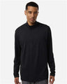 Adidas Men's Textured Stripe Quarter-Zip Pullover - Adidas A708