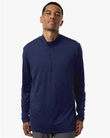 Adidas Men's Textured Stripe Quarter-Zip Pullover - Adidas A708