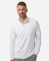 Adidas Men's Textured Stripe Quarter-Zip Pullover - Adidas A708