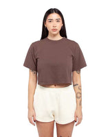Shaka Wear Women's Garment-Dyed Crop T-Shirt - Shaka Wear SHGDC
