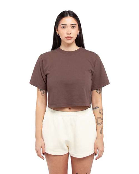 Shaka Wear Women's Garment-Dyed Crop T-Shirt - Shaka Wear SHGDC