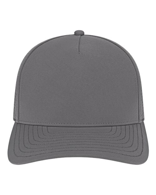 CAP AMERICA Premium Water-Resistant Perforated Cap - CAP AMERICA i8540 CAP AMERICA Charcoal Adjustable