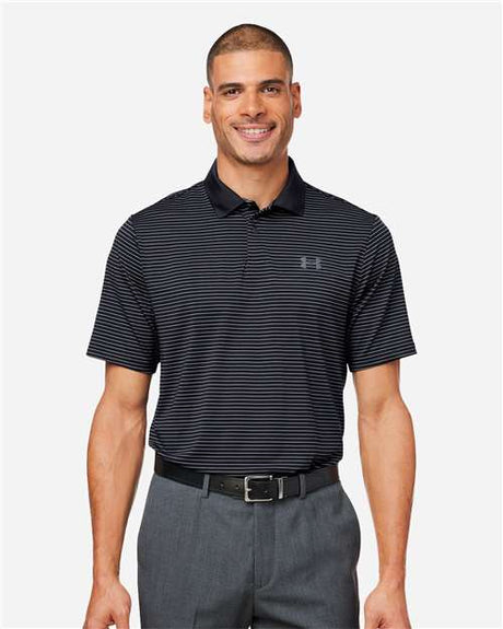 Under Armour 1377376 Men's 3.0 Striped Perf Polo