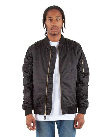 Shaka Wear Unisex Bomber Jacket - Shaka Wear SHBJ