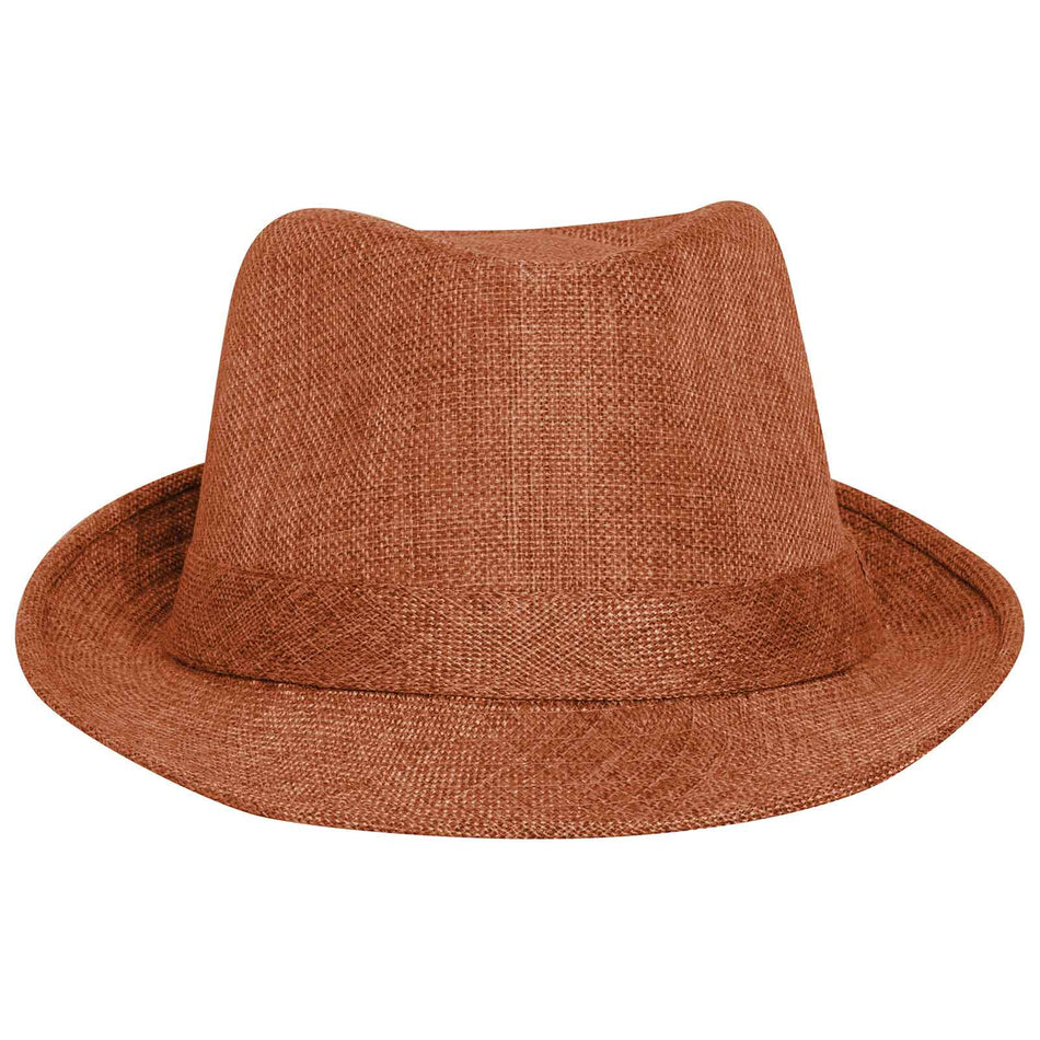 OTTO CAP Fedora OTTO 128-1072 Otto Cap 101 - Heath. Orange L