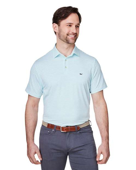 Vineyard Vines G012426 Women's Microstripe Sankaty Half-Zip Pullover