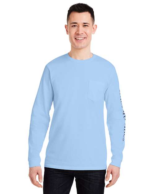 Vineyard Vines V021214 Unisex Long Sleeve Pocket T-Shirt