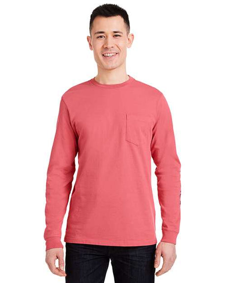 Vineyard Vines V021214 Unisex Long Sleeve Pocket T-Shirt