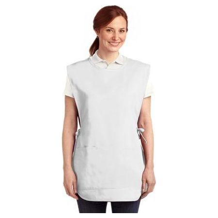 Easy Care Cobbler Apron with Stain Release Joe's USA White L/XL