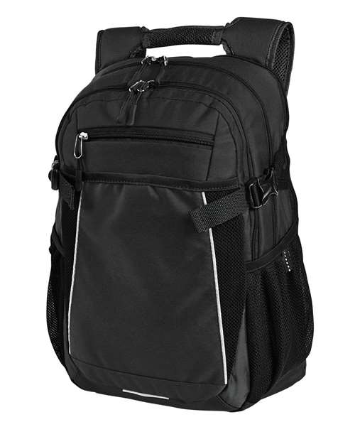 Gemline Pioneer Work Laptop Backpack - Gemline GL5186 Gemline Black One Size