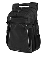 Gemline Pioneer Work Laptop Backpack - Gemline GL5186 Gemline Black One Size