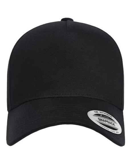 YP Classics Retro Cotton Blend Trucker Snapback Cap - Yupoong 5079
