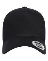 YP Classics Retro Cotton Blend Trucker Snapback Cap - Yupoong 5079