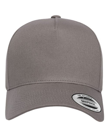 YP Classics Retro Cotton Blend Trucker Snapback Cap - Yupoong 5079
