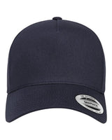 YP Classics Retro Cotton Blend Trucker Snapback Cap - Yupoong 5079