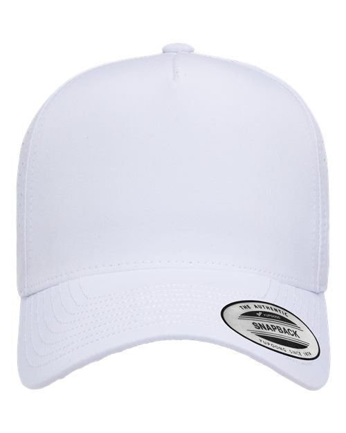 YP Classics Five-Panel Snapback with Perforated Cap - Yupoong 5389AP