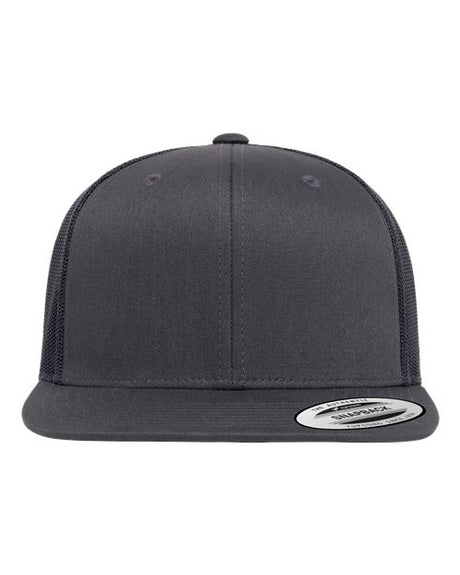 YP Classics Retro High Profile Trucker Cap - Yupoong 6609